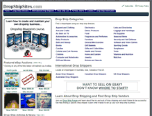 Tablet Screenshot of dropshipsites.com